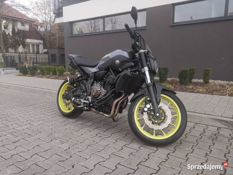 Yamaha MT07 na A2 Odblokowana Niski Przebieg Warszawa sprzedam