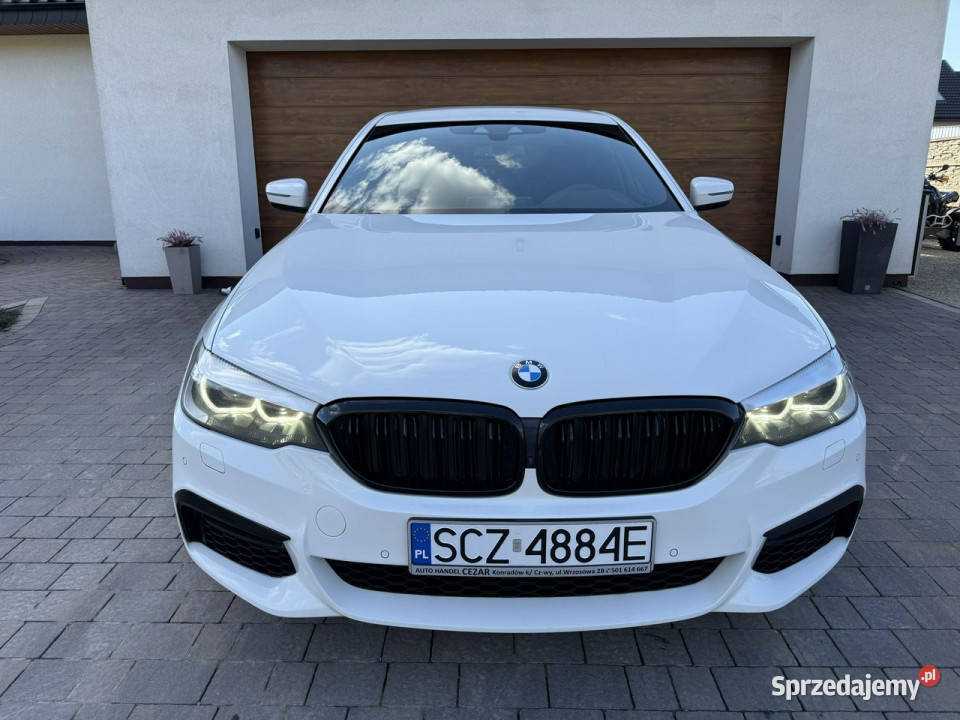 BMW 520 20 190 XDrive kamery 360 M Pakiet Brutto wspomaganie kierownicy Konradów