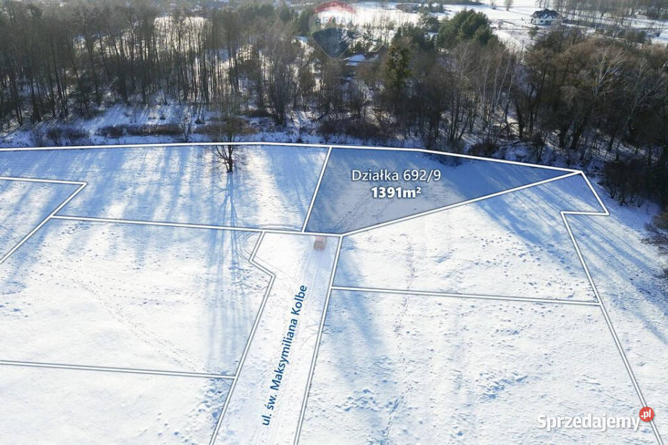Działka budowlana 1391m2 z WZ gm Jaktorów polna Budy Zosine sprzedam