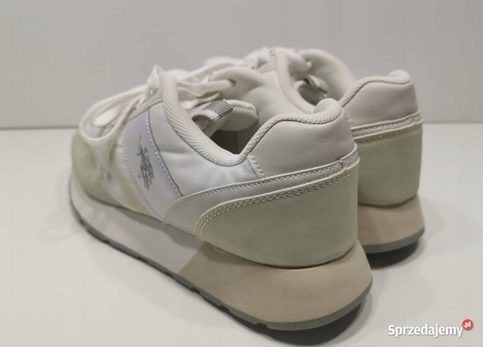 38 US Polo damskie sneakersy białe 235 Szczerbice