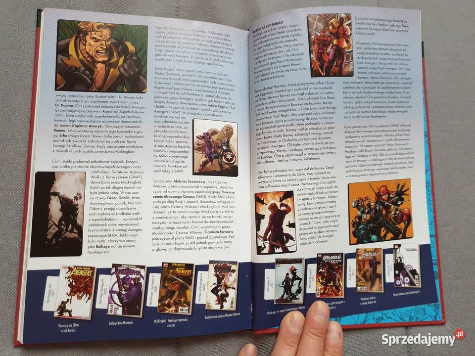 Hawkeye Superbohaterowie Marvela tom 6 twarda okładka  Gdynia