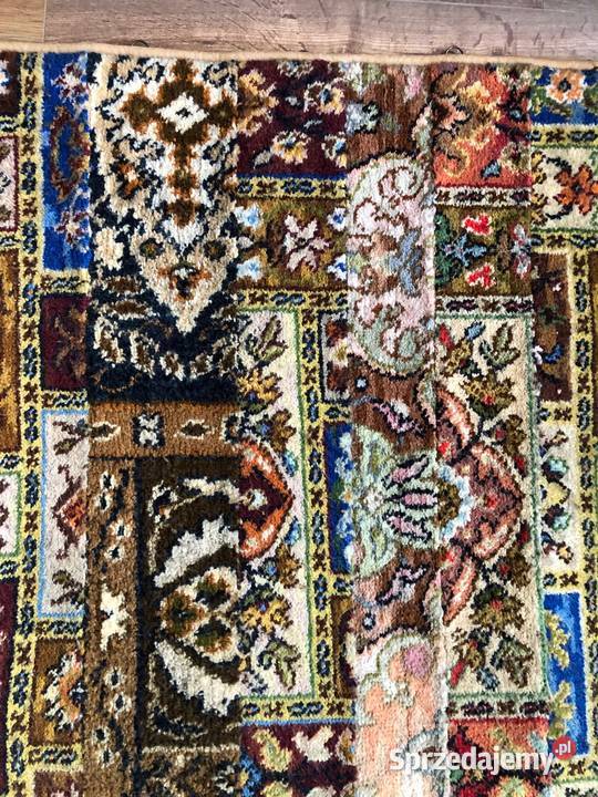 Unikatowy wiszący gobelin lata 70 XXw PRL Tkaniny Kraków