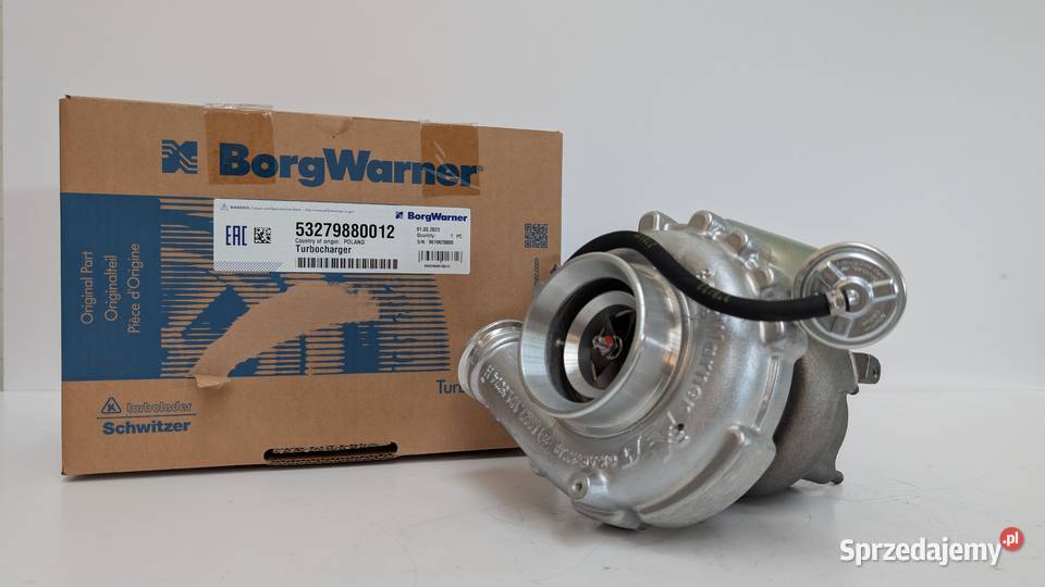 Nowa turbosprężarka BorgWarner KKK 53279880012