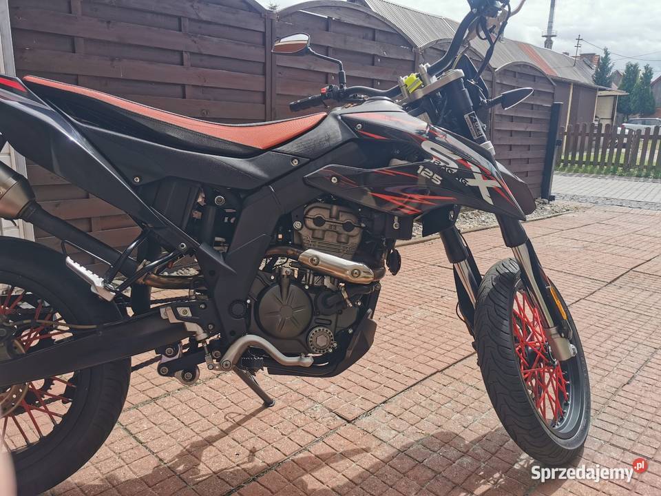 Aprilia sx 125 4t supermoto Łeba