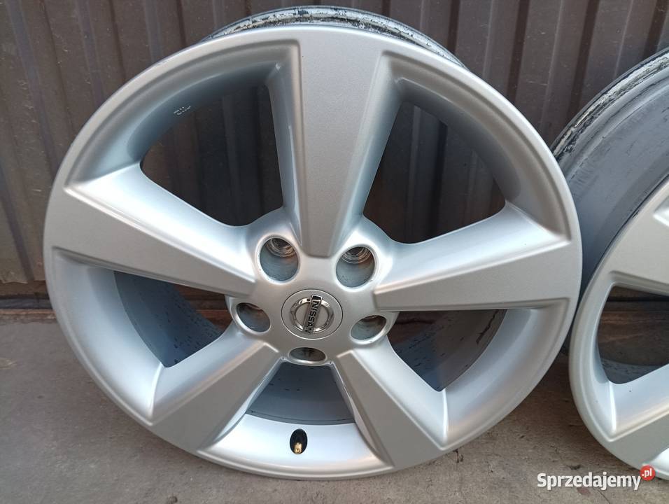 Felgi aluminiowe R17 Nissan Oryginał Samochodowe Felgi Biłgoraj