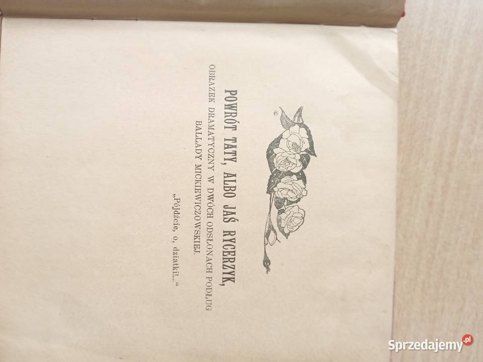 Józef Jankowski Kłosy i kwiaty 1909 małopolskie Miechów