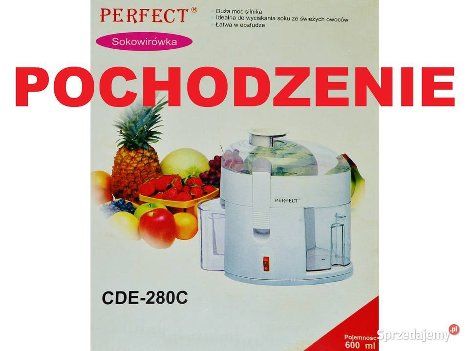 Popychacz do sokowirówki Perfect CDE280C Bydgoszcz