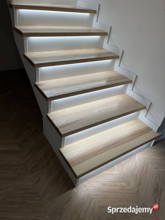 Schody Jesion dąb małopolskie