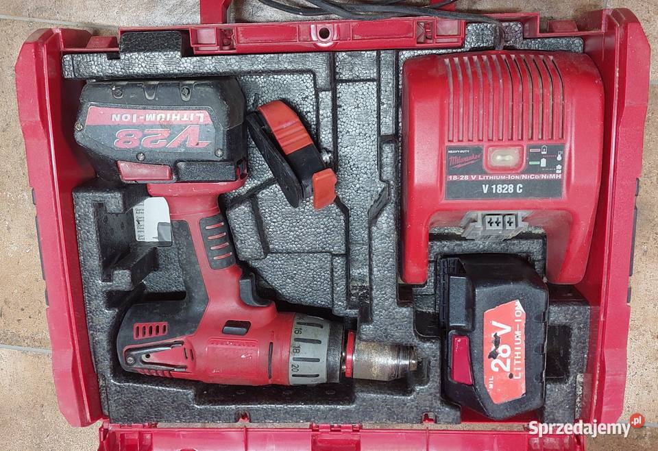 Milwaukee Aku 28V piła wiertarka pomorskie Somonino