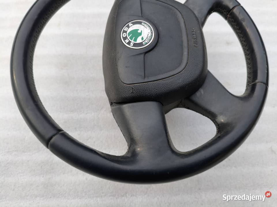 Skórzana Kierownica Skoda Fabia II Roomster I osobowe Wyszków