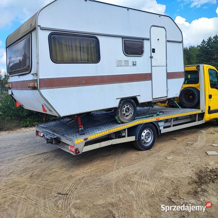 Przyczepa kempingowa safari 410 na budowę