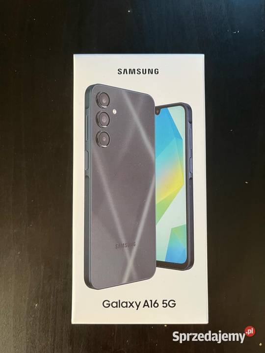 NOwy ZAPLOMBOWANY Samsung Galaxy A16 5G BLACK Olsztyn