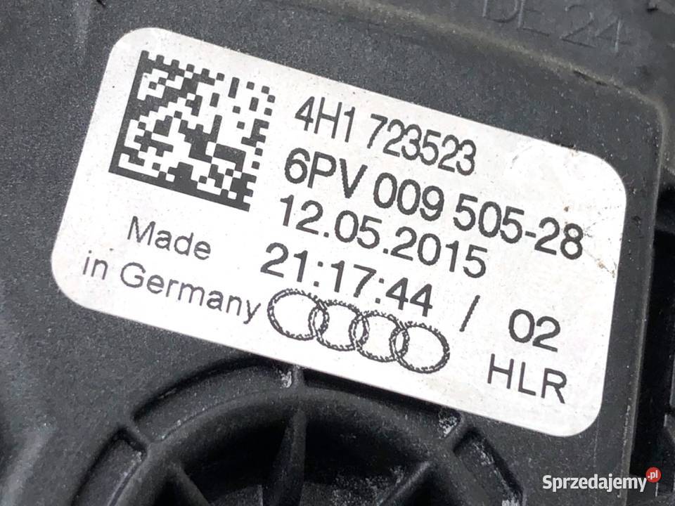 POTENCJOMETR GAZU AUDI A7 4G 4H1723523 40 560