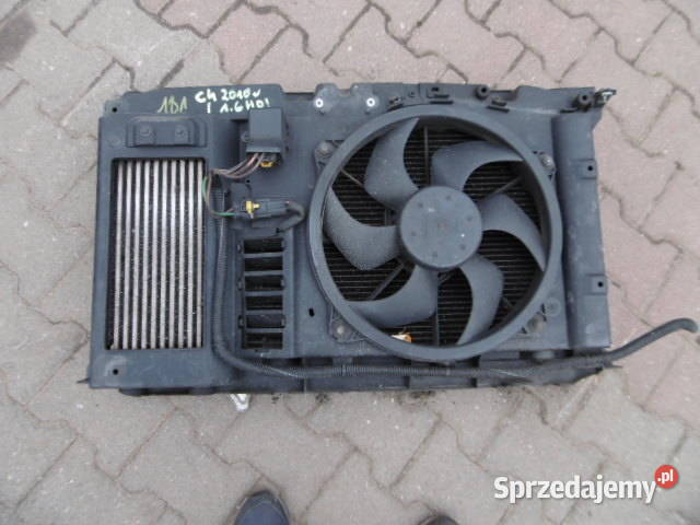 CHŁODNICA INTERCOOLER PAS PRZÓD CITROEN C4 16HDI