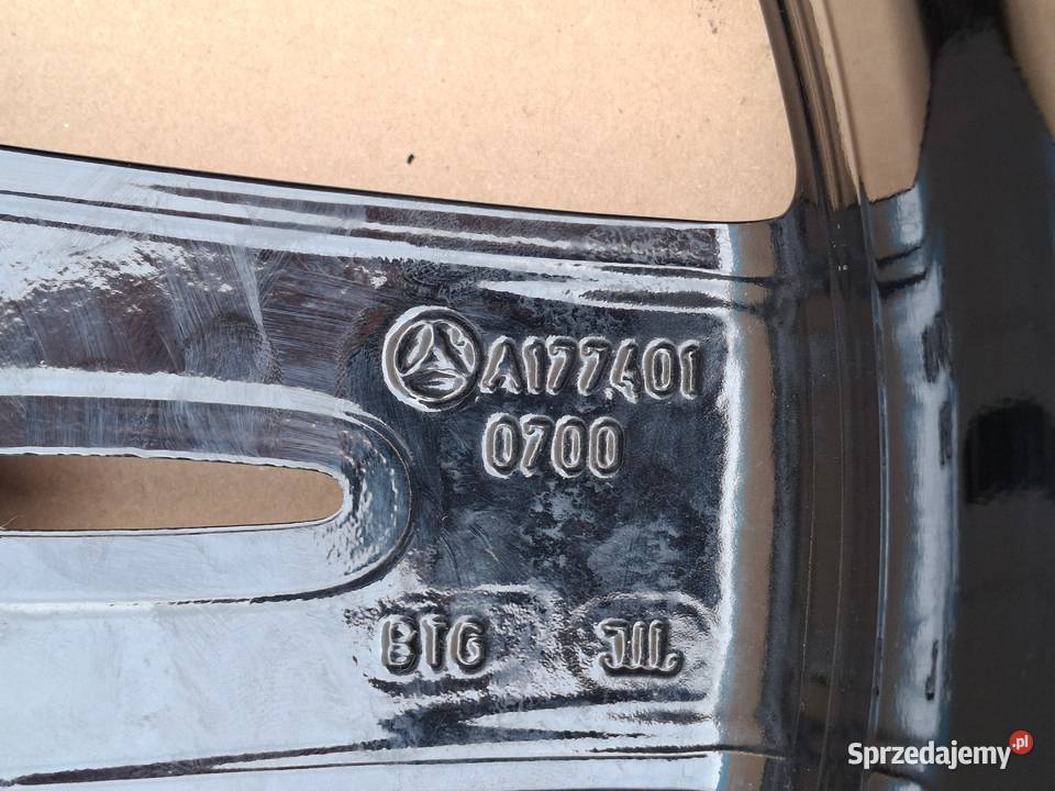 MERCEDES AKLASA W177 FELGA ALUFELGA 18 5X112 lubuskie Bieleń sprzedam