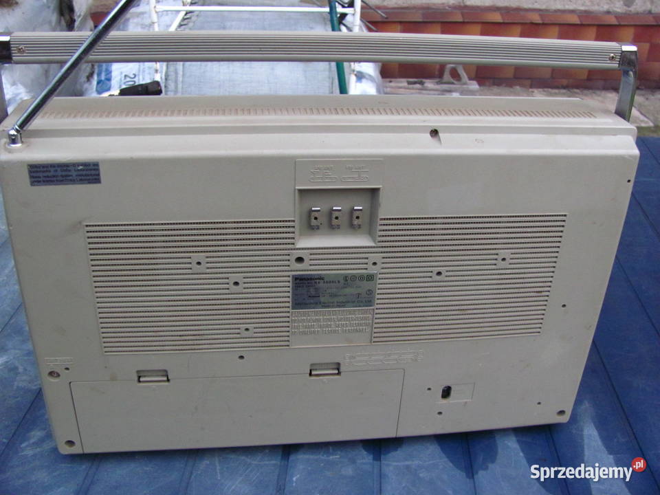 Radio radiomagnetofon przenośny Panasonic RX5500 Łódź