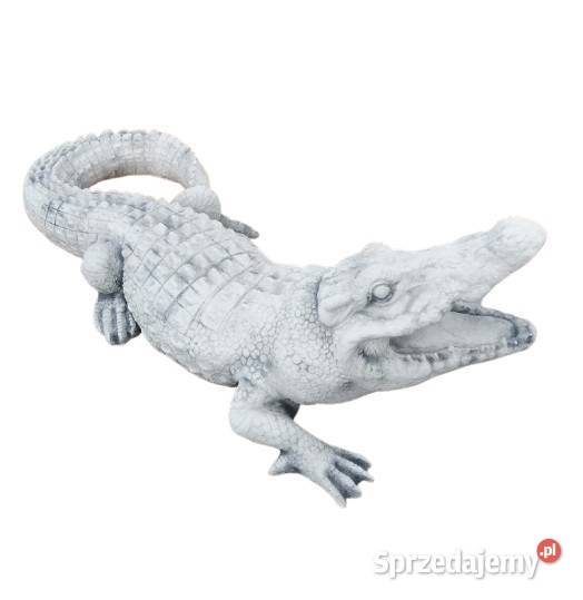 FIGURKA OGRODOWA betonowa rzeźba KROKODYL Z173 opolskie