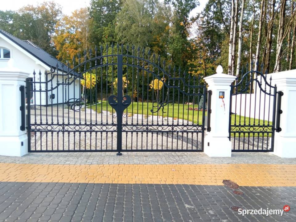 Ogrodzenia Betonowe Stylowe Pałacowe Słupki łódzkie Łódź
