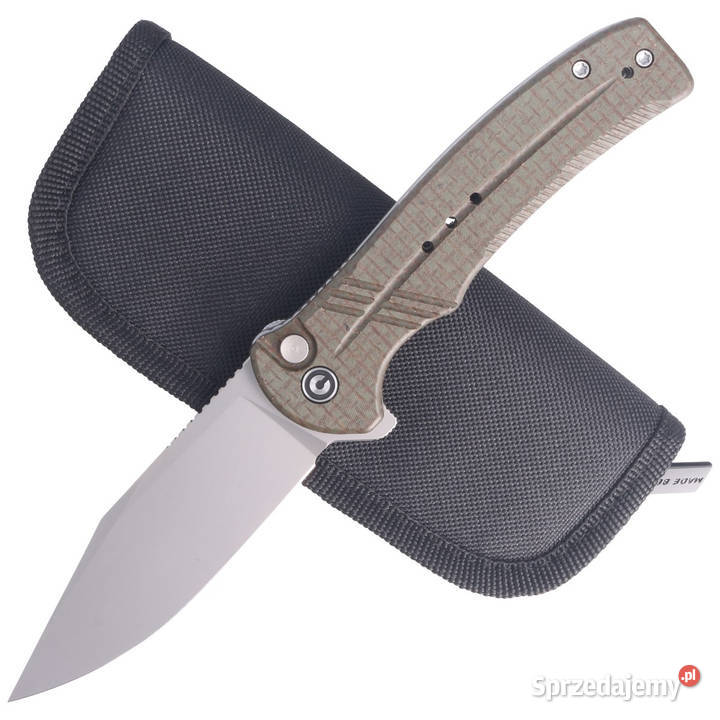 Nóż składany CIVIVI Cogent Green Micarta Silver mazowieckie Warszawa