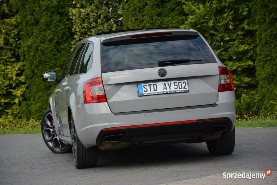 koda Octavia VRS Panorama Radar ACC Duża Navi szary sprzedam