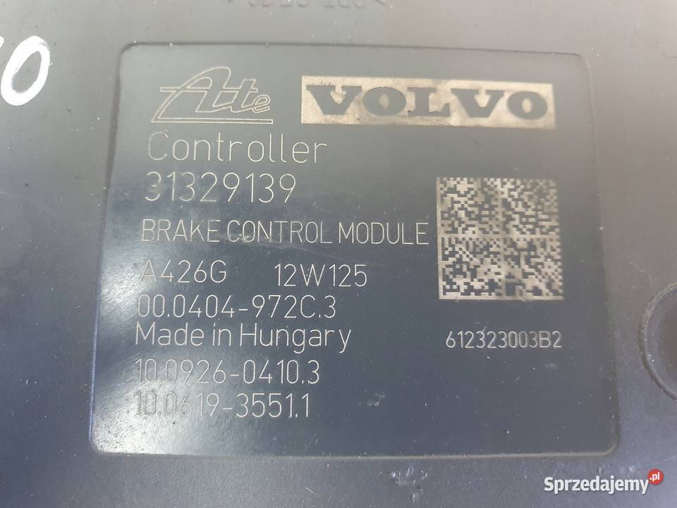 Volvo V70 III S80 II POMPA ABS hamulcowa