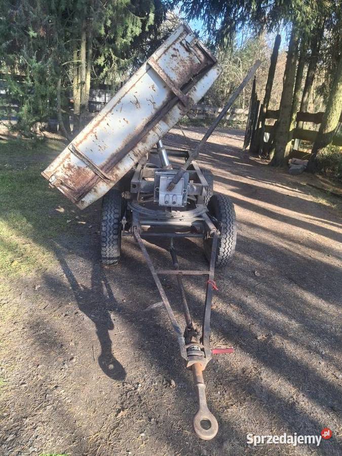 Przyczepka Multicar wywrotka 3stronny kiper 2 Krosno Odrzańskie sprzedam