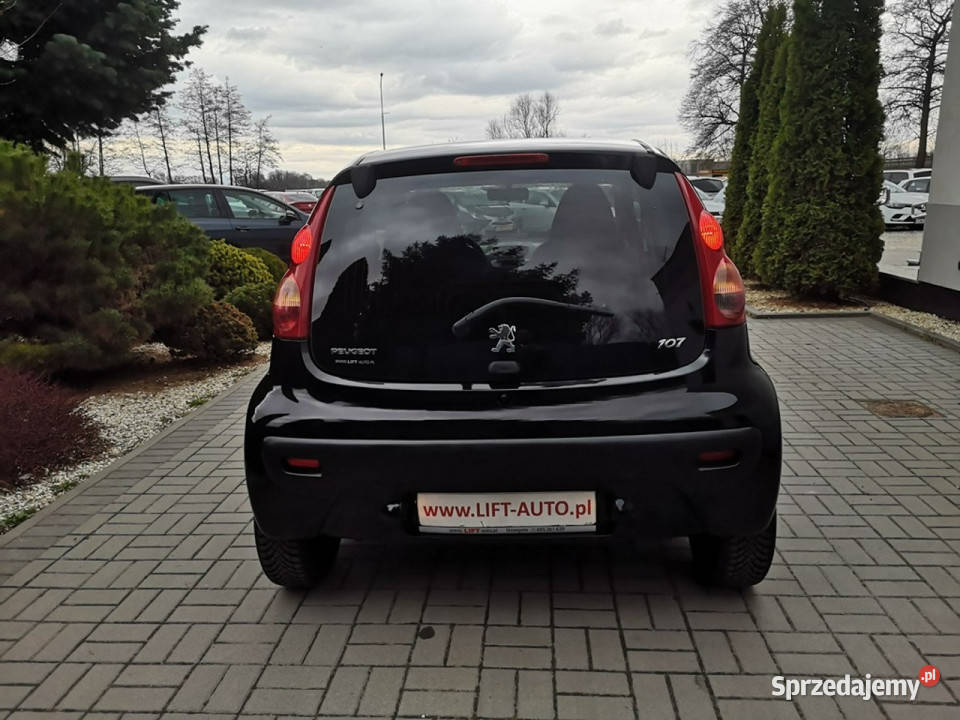 Peugeot 107 10 16V 66 Klimatyzacja Isofix Rok produkcji 2008 dolnośląskie Strzegom