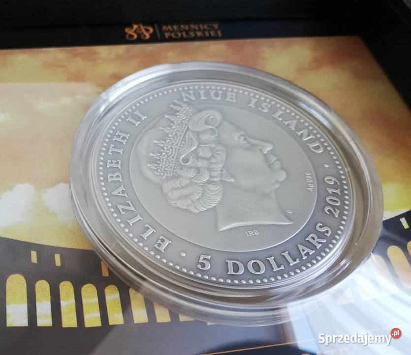 Srebrna moneta RYDWAN Chariot NIUE 2019 2oz Opole