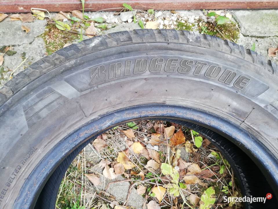 2 opony BRIDGESTONE DURAVIS 19570R15C sprzedam