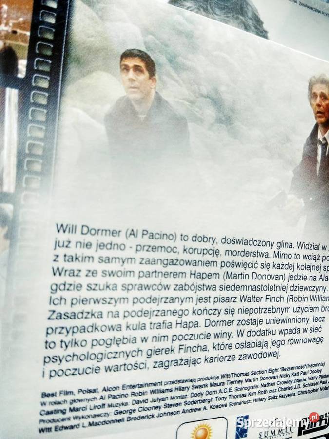 Bezsenność filmy kryminał sensacja dvd Antyki, Sztuka, Kolekcje Warszawa