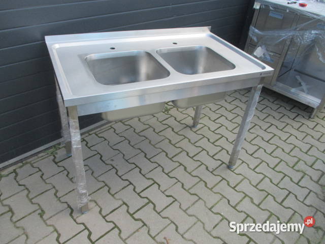 Zlew 2 Komory Dwukomorowy Stal Nierdzewna Gastronomia Ostrów Wielkopolski
