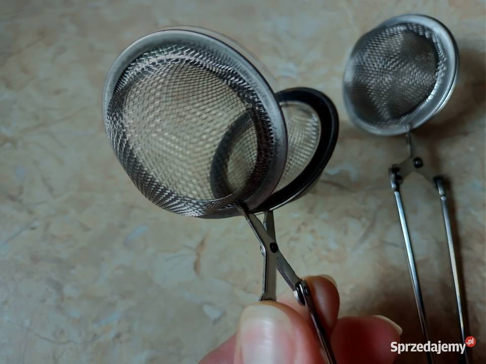 Zaparzacz do herbaty ziół sitkowy z uchwytem Częstochowa sprzedam