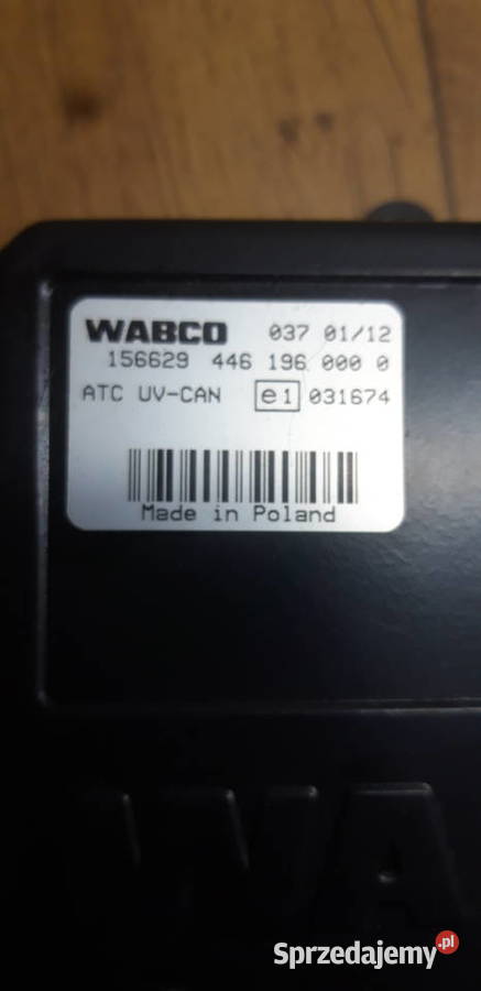 Sterownik wabco ATC UVCAN ciężarowe Niebieszczany