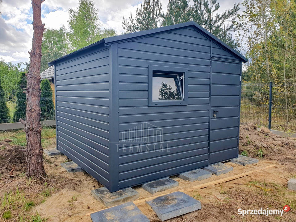 Schowek Domek Ogrodowy 3x3m Okno Pcv Drzwi Radom