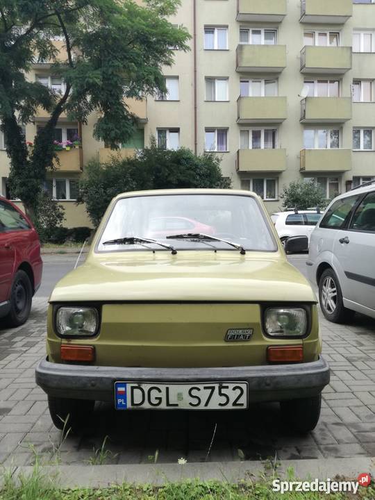 Fiat 126p 1988 Oryginał Zarejestrowany w Polsce Głogów sprzedam