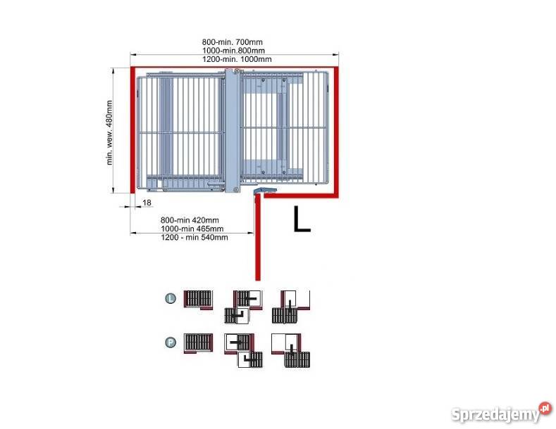 KOSZ CARGO MAGIC CORNER 900 CHROM WEWNĘTRZNY Radomsko sprzedam