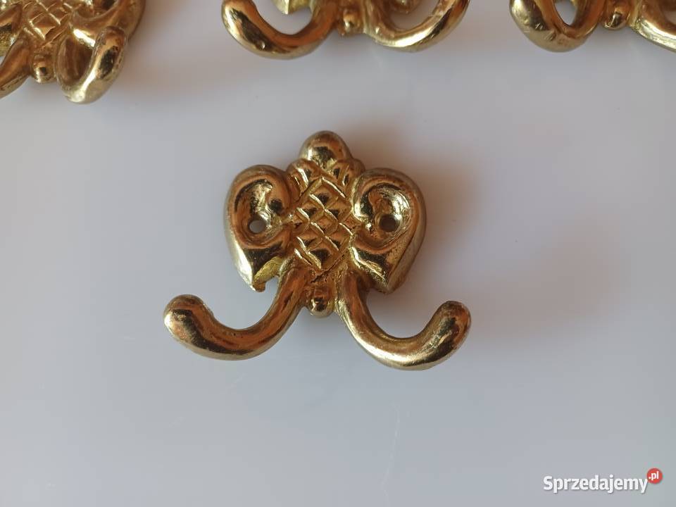 Mosiężny wieszak wielkopolskie Poznań sprzedam