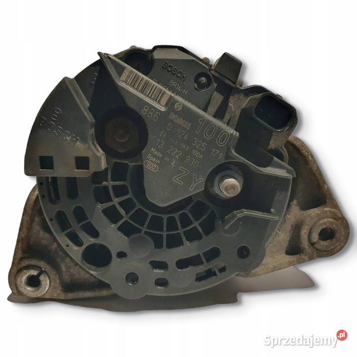ALTERNATOR Opel Meriva A 14 16V 0124325171 Układ elektryczny silnika Chełm