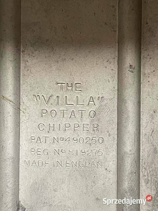 Vintage VILLA French Fried Potato Cutter Rabka-Zdrój sprzedam