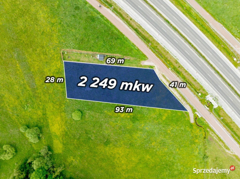 Działka Widokowa 2250 m NOWY TARG GREL