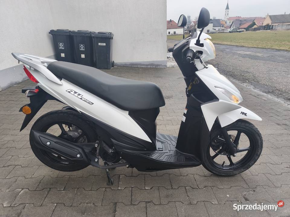 Suzuki Address 110 UK 110 UK100 Zamiana Raty biały opolskie sprzedam