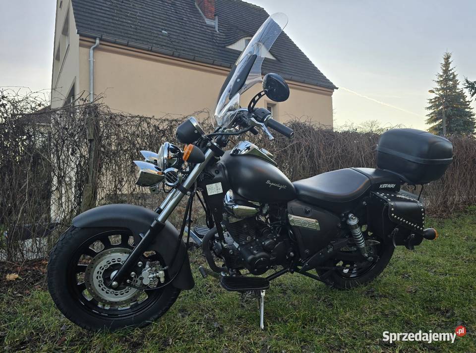 Keewey Superlight 125 dużo dodatków na katB Motocykle, skutery, quady Gorzów Wielkopolski