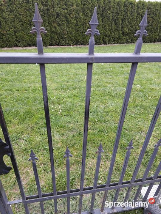 Brama metalowa dwuskrzydłowa Tarnów