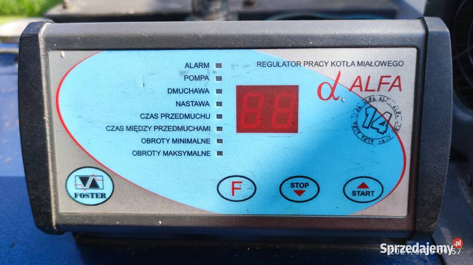 Piec kocioł na węgiel i drewno 29 kW używany