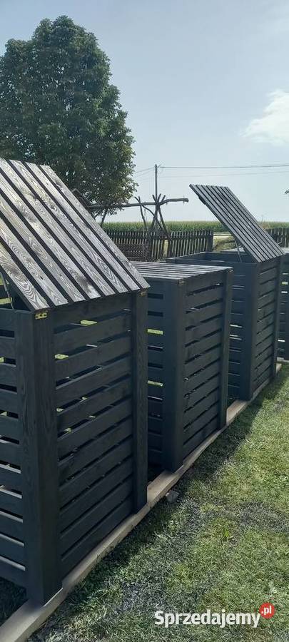 Obudowa koszy na śmieci 120240l Żeleźniki