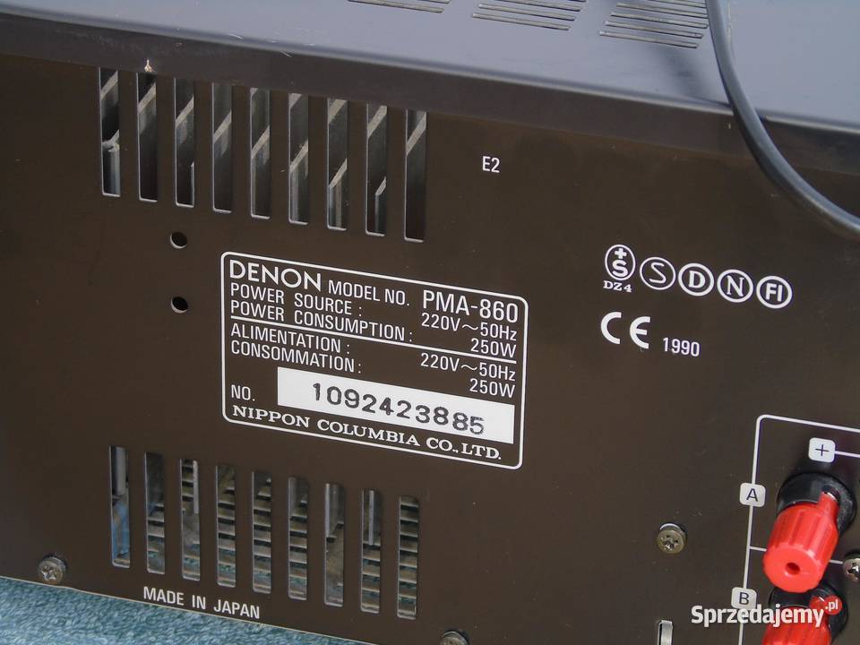 Wzmacniacz Denon PMA860 świetne stereo DOSTAWA Jasło