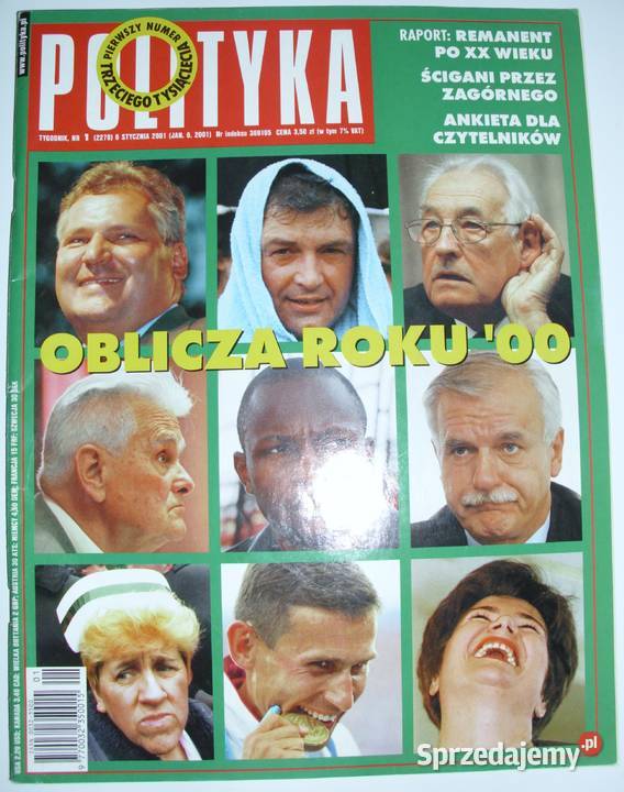 Unikat Pierwsze wydanie w XXI w Polityka 1 2279 Warszawa sprzedam