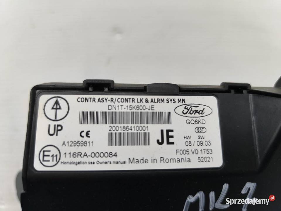 MODUŁ KOMFORTU FORD FIESTA MK7 LIFT 10 sprzedam