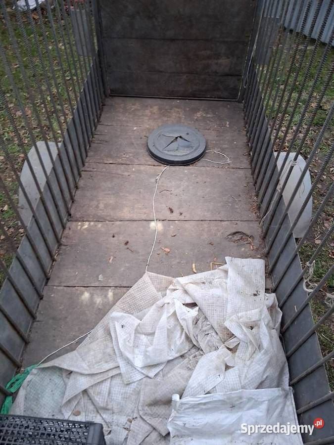 Wózek zwierząt przyczepa dwukólka Puławy