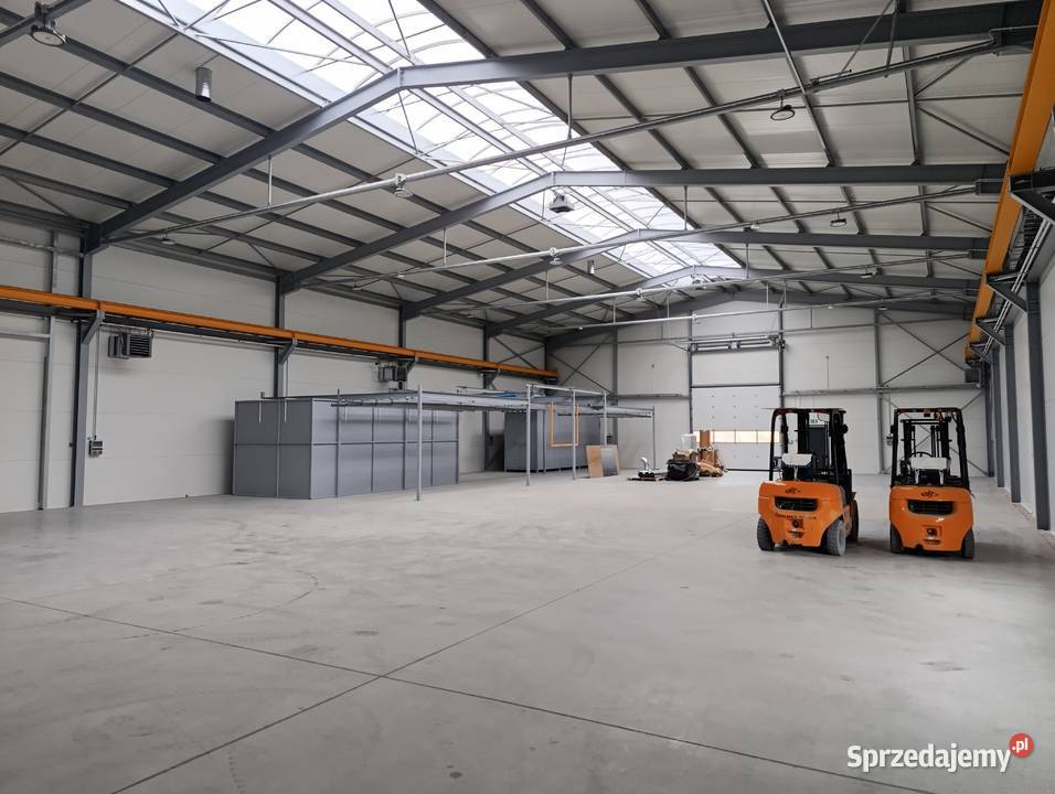 Konstrukcja HALI 15x30m H6m NOWA Hala stalowa Produkcja śląskie Czarny Las